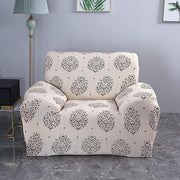 Universal Sofa Cover 140 GSM Sofa Slipcover (Cream Brocade)