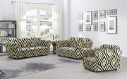 Universal Stretchable Sofa Cover-White Black Trippy