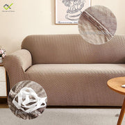 Universal Fleece Fabric Sofa Cover (Khaki)