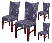 Chair Cover Stretch Removable Washable Slipcover (Plumb Branch)
