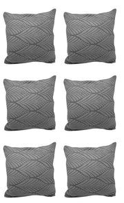 Universal Jacquard Leaf Texture Fabric Sofa Cover(Charcoal)