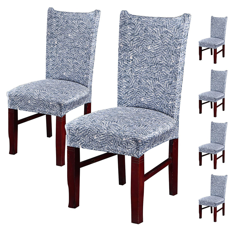 Elastic Chair Cover (Graphic Grey)