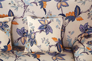 Universal Stretchable Sofa Cover-Beige Blue Butterfly