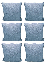 Universal Jacquard Fabric Sofa Cover- Light Blue