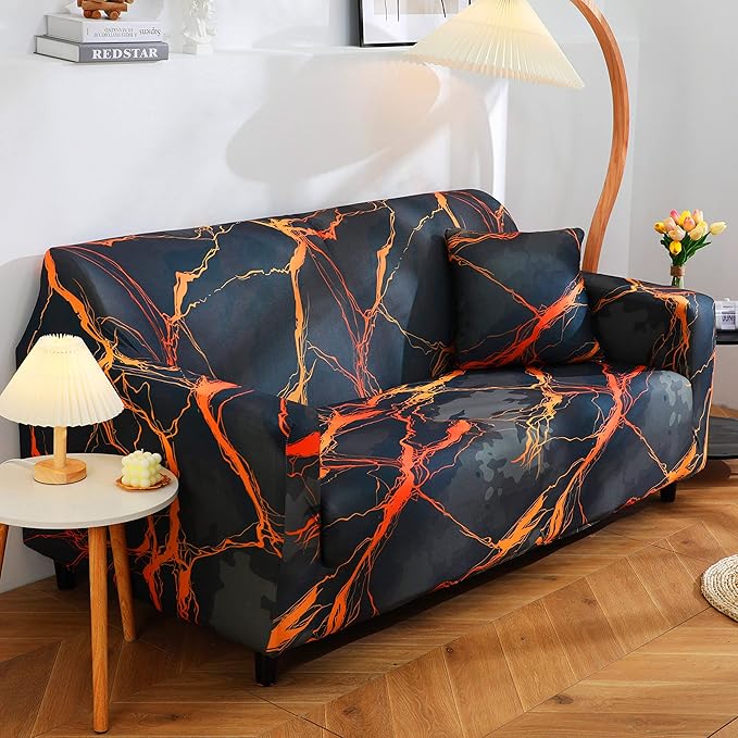 Universal Sofa Cover Big Elasticity (Dark Sunrise)