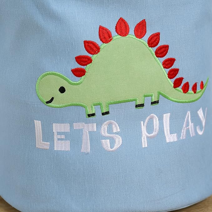 Round Laundry Basket Cute Cartoon Cloth Storage (Toys)