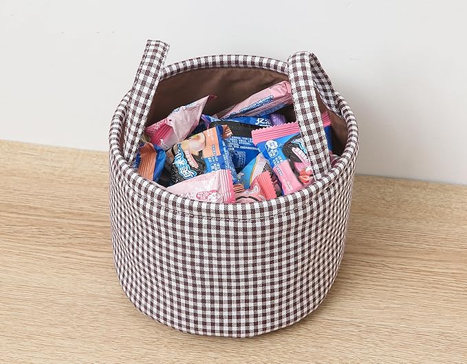 Open Storage Baskets Round and Rectangle Set 2