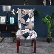 Printed Chair Cover - Antique Prism