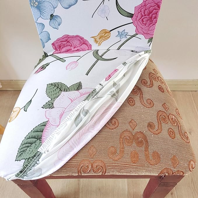 Elastic Chair Cover (Pastel)