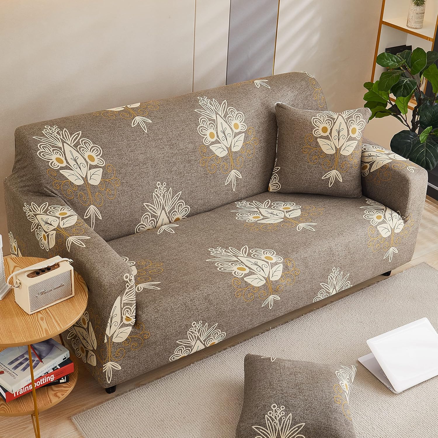 Universal Slipcover Stretch Elastic Sofa  3 + 2 Seater Sofa Cover