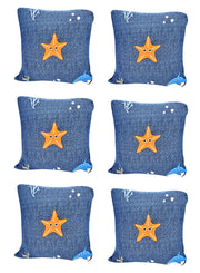 Polyester Throw Pillow Case Cushion Cover (16.5x16.5 inch/ 42x42cm) (Undewater)