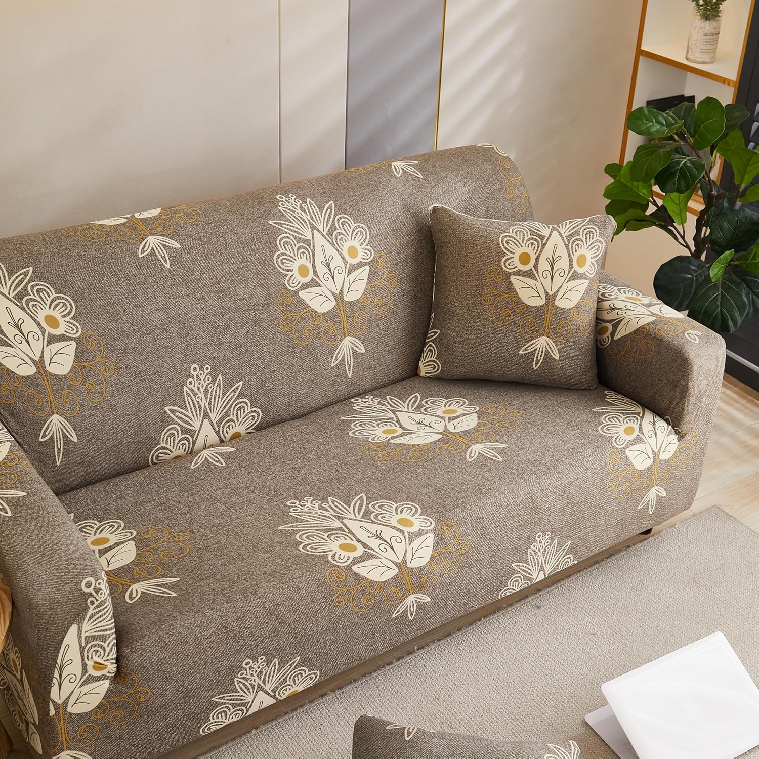 Universal Slipcover Stretch Elastic Sofa  3 + 2 Seater Sofa Cover