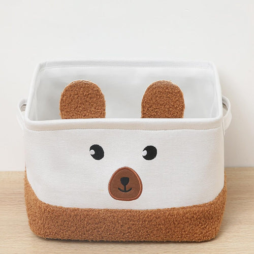 Collapsible Rectangle Storage Baskets Cute Kids Toys Storage