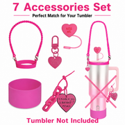 Stanley Cup 7 Accessories Set for Stanley Cup 40oz & 30oz Tumbler (Tumbler not include)