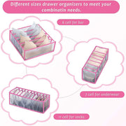 Innerwear Clothes Organizer (Pack of 3)