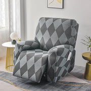 4 Pieces Recliner Sofa Covers Recliner Chair covers Slipcovers ( 1 Seater)