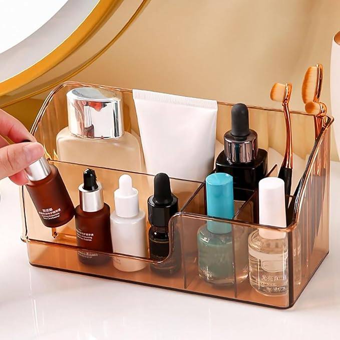 Makeup Tray Holder Organizer Cabinet Medicine Storage Box