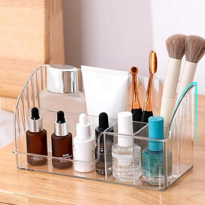 Makeup Tray Holder Organizer Cabinet Medicine Storage Box
