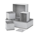 Set of 6 Foldable Storage Box Drawer Divider Organizer Basket Bins