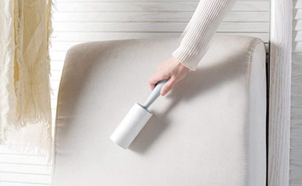 Lint Roller 10cm Sheet Set of 3 Rolls 180 Sheets, 60 Sheets Each roll- Horn Bill