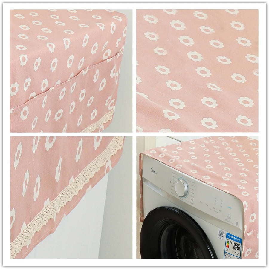 Dust-Proof Refrigerator Universal Cover Cotton (130 x 55cm)
