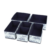 Foldable Cloth Storage Box Closet Dresser Drawer Organizer Set of 6