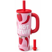 1200ml Insulated Stainless Steel Tumbler with Handle (Printed)