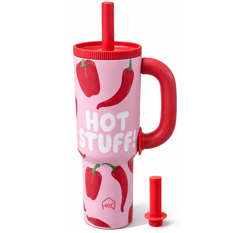 1200ml Insulated Stainless Steel Tumbler with Handle (Printed)