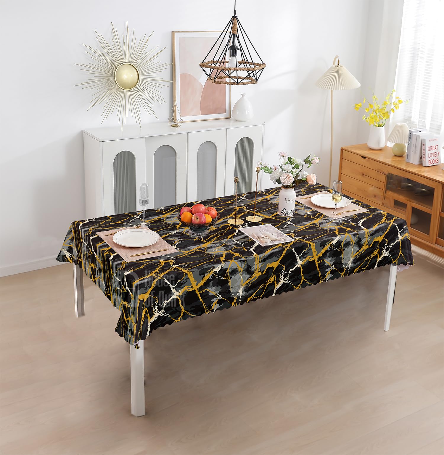 Dining Table Cover Waterproof (1 Piece Table Cover Only 140x180cm)