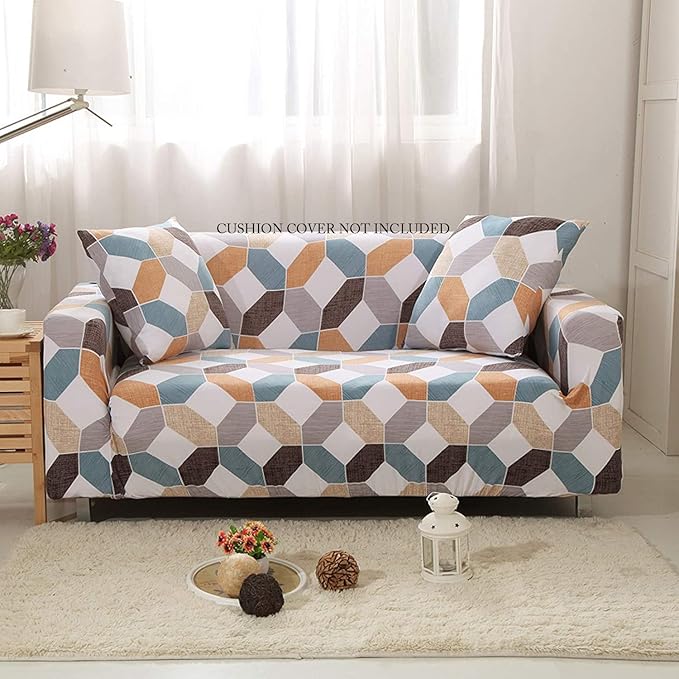Universal Sofa Cover (White Bamby)
