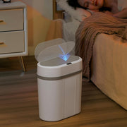 Sensor Dustbin Automatic Motion Sensor Rectangular Trash bin 12 Litre (White)