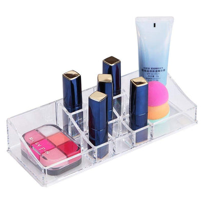 Acrylic 11 Slots Cosmetic Accessories Organizer