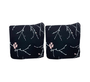 Printed Sofa Cover - Black Branch