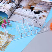 Acrylic 11 Slots Cosmetic Accessories Organizer