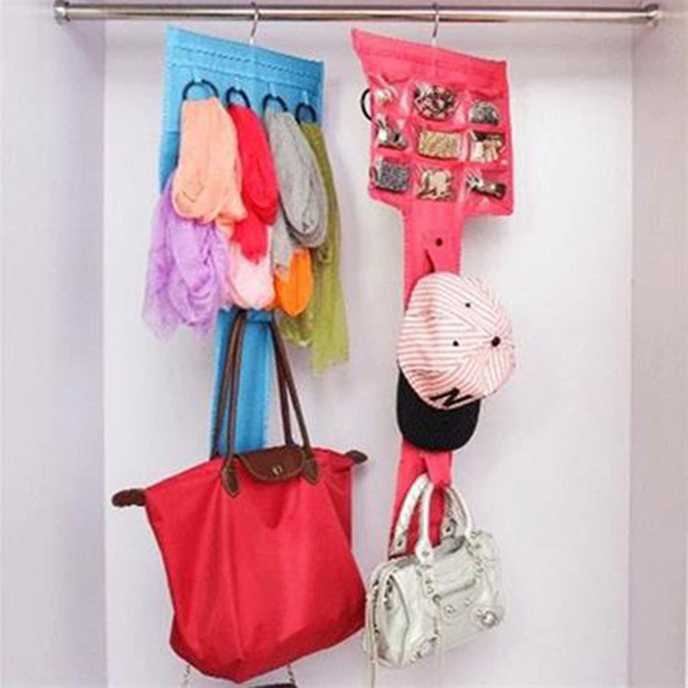 Multi-Purpose Hanging Storage Bag - Pink