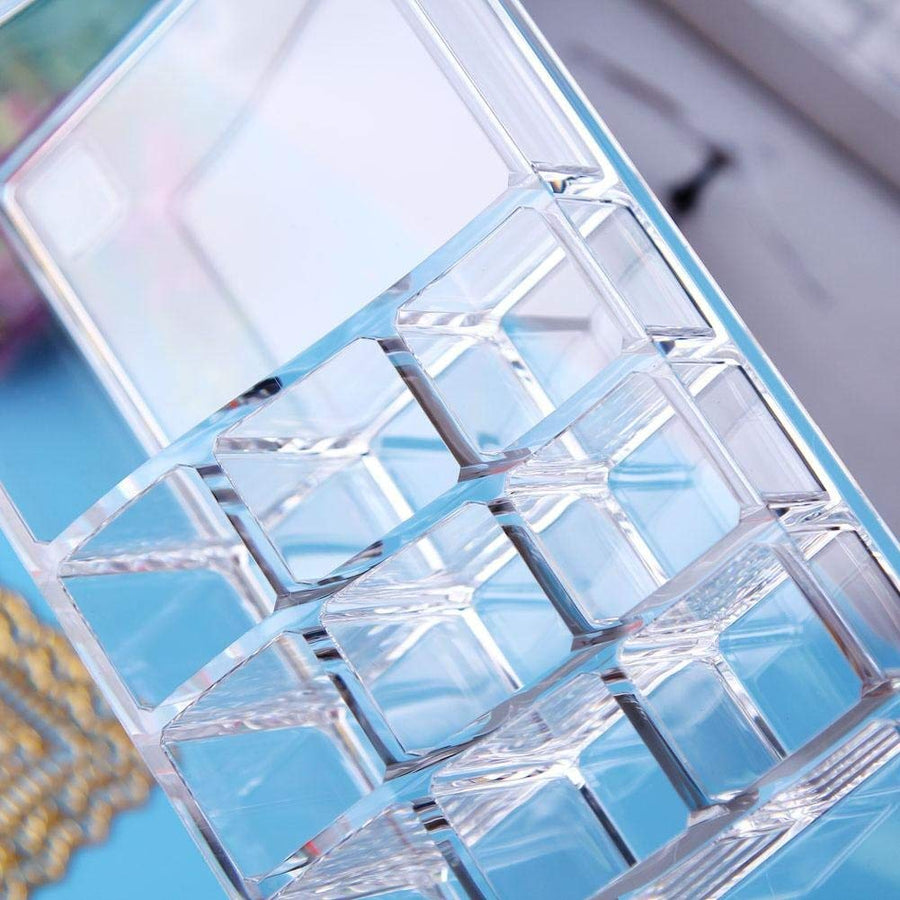 Acrylic 11 Slots Cosmetic Accessories Organizer