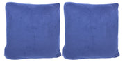 Plush Sofa Slipcover - Dark Blue
