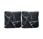 Printed Sofa Cover - Black Marble