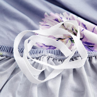 Printed Sofa Cover - Lavender Flower