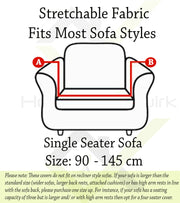 Universal Polar Fleece 220 GSM Fabric Sofa Cover(Pastel Green)