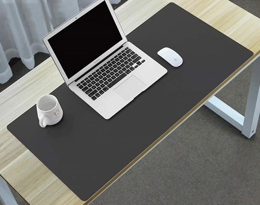 PU Leather Desk Pad Protector, Mouse Pad (31x15.5 Inch)
