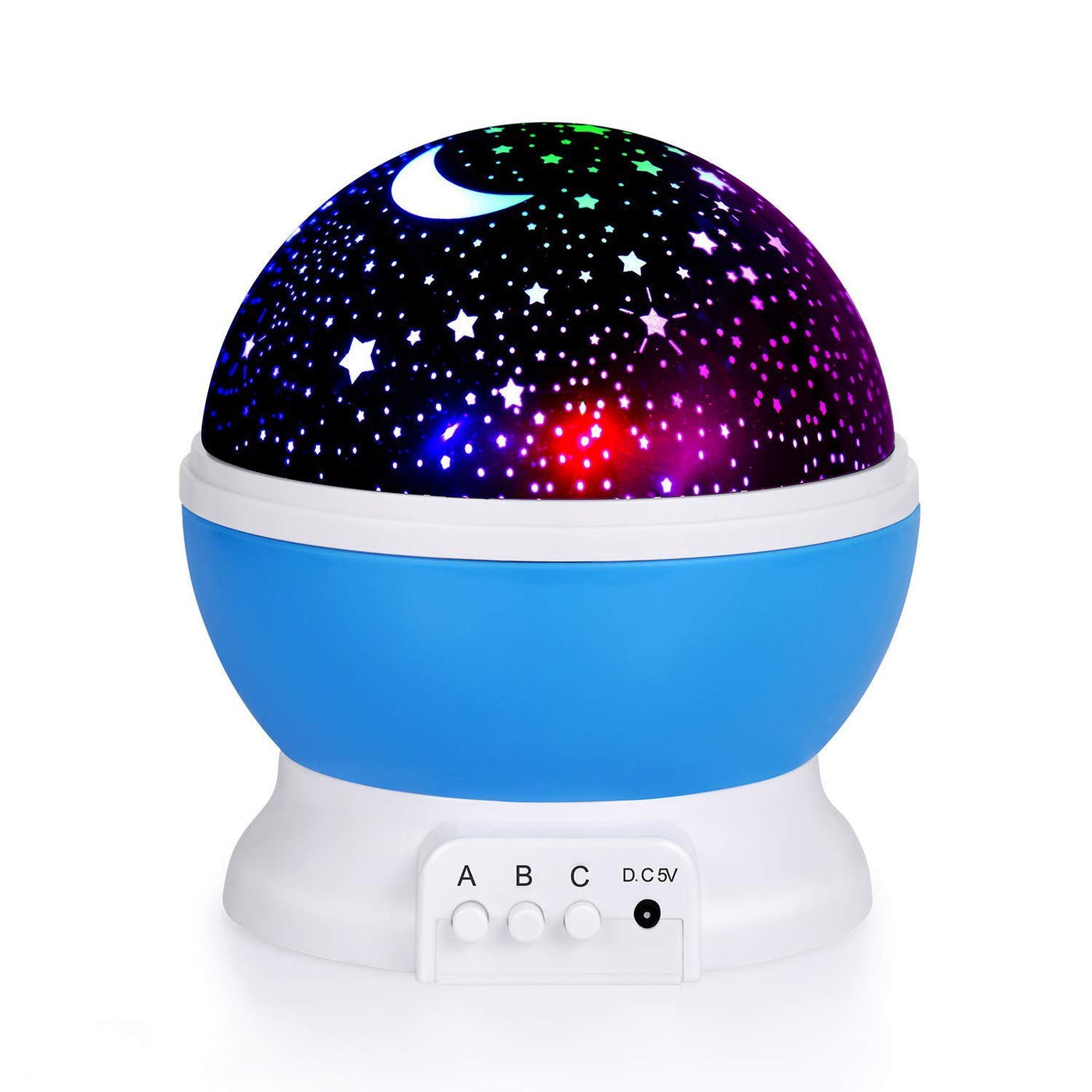 360 Degree Rotating Star Projector Lights Color Changing LED