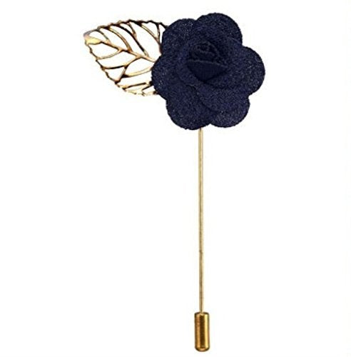 Gentleman's Essentials Premium Handmade Flower Lapel Pin Boutonniere