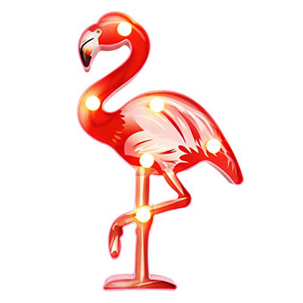 3D Flamingo Led Night Light (Multicolour , Pack of 1)