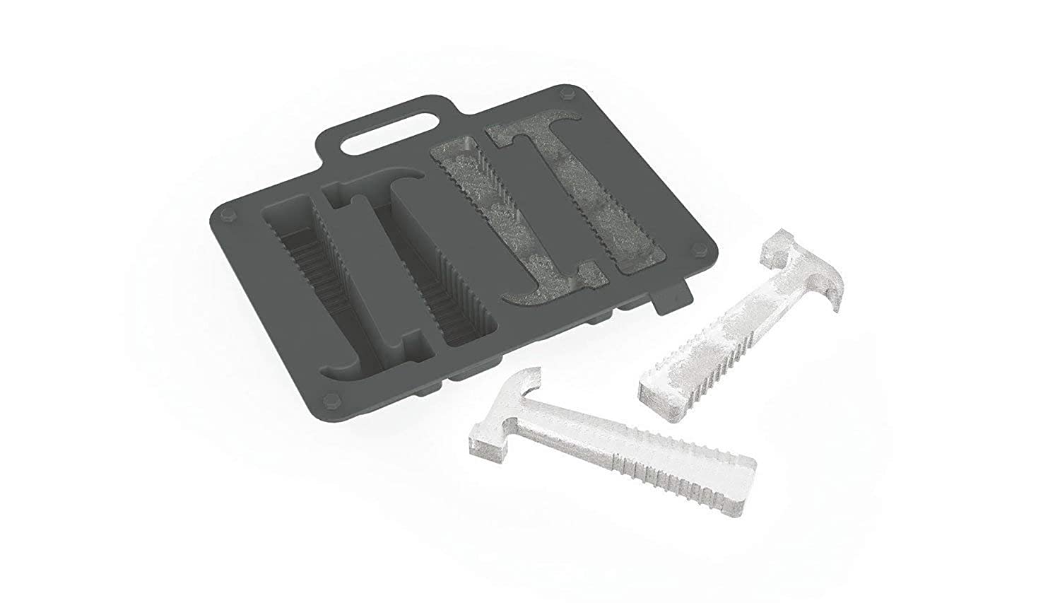 Hammer Shape Ice Tray Silicone Ice Cube Party Mould Maker