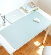 PU Leather Desk Pad Protector, Mouse Pad (31x15.5 Inch)