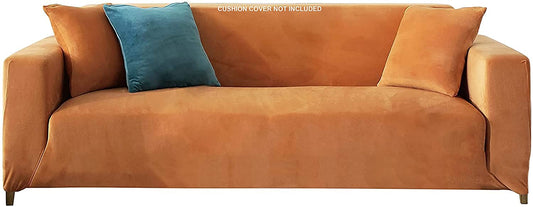Velvet Sofa Cover - Sunrise