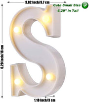 6" LED Marquee Letter Lights Sign