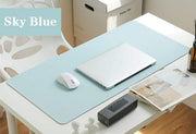 PU Leather Desk Pad Protector, Mouse Pad (31x15.5 Inch)
