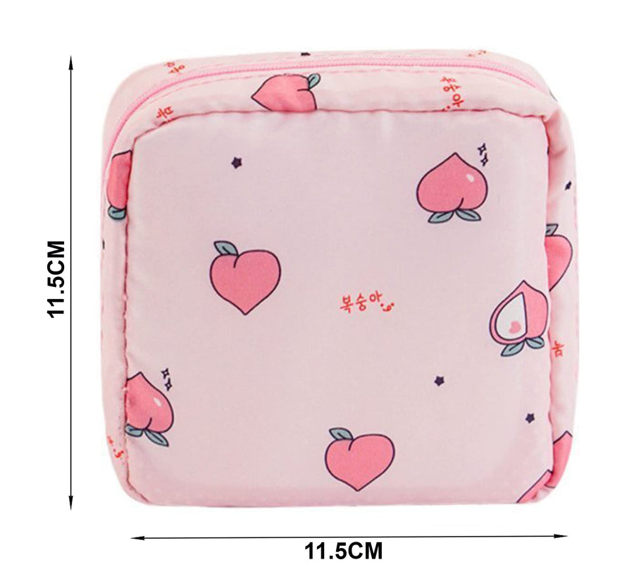 Pad Pouch with Zipper